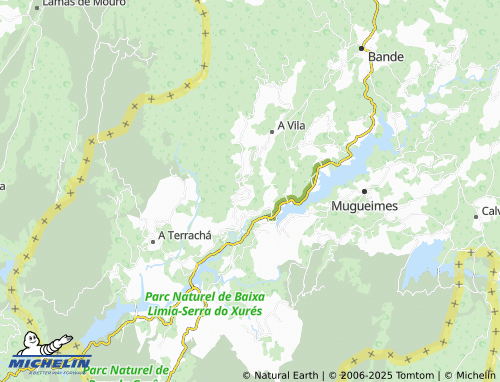 MICHELIN Regueixo map - ViaMichelin