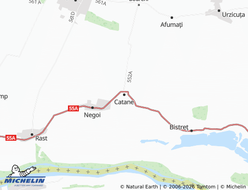 Mappa MICHELIN Catane - ViaMichelin