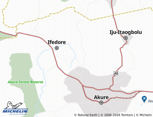 MICHELIN Ikota map - ViaMichelin