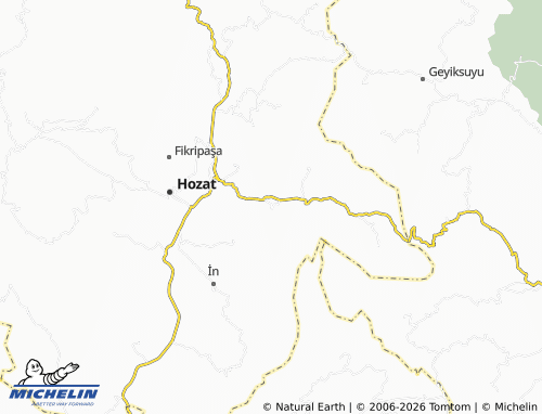Mappa MICHELIN Dervişcemal - ViaMichelin