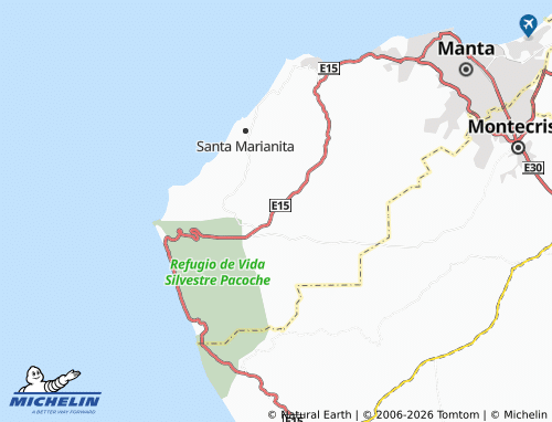 MICHELIN El Aromo map - ViaMichelin