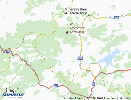 Mappa MICHELIN Sarnitsa - ViaMichelin