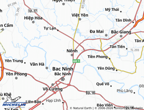 Mapa MICHELIN Nếnh - ViaMichelin