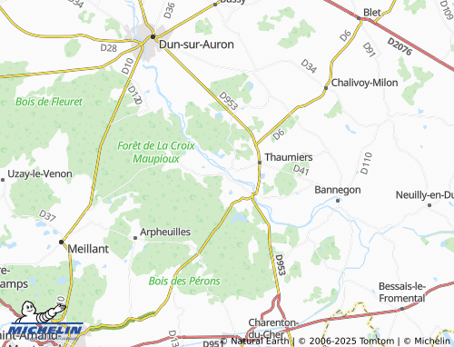 Carte MICHELIN Les Quibons - ViaMichelin