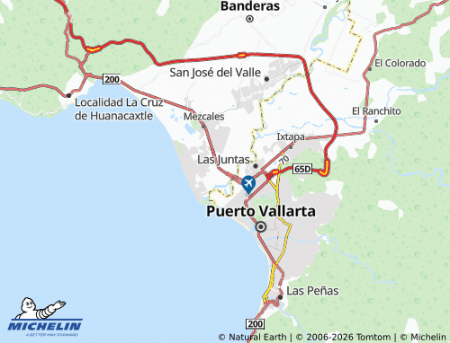 MICHELIN Joyas Vallarta map - ViaMichelin