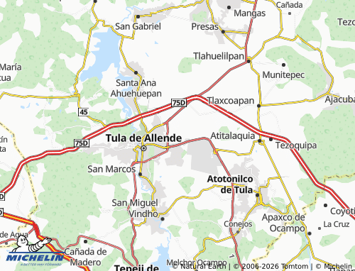 MICHELIN-Landkarte Arboledas - ViaMichelin