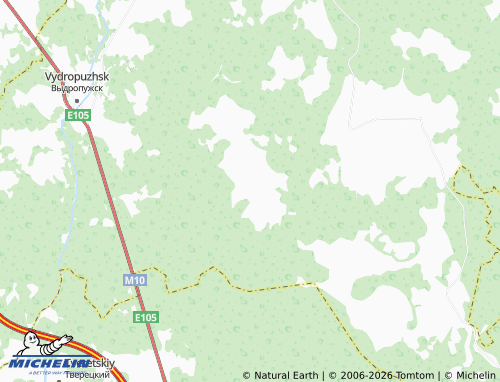 Carte MICHELIN Skomorokhovo - ViaMichelin
