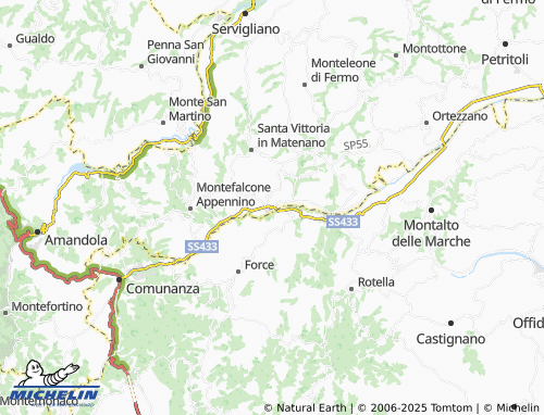 Mappa MICHELIN Ponte Maglio - ViaMichelin