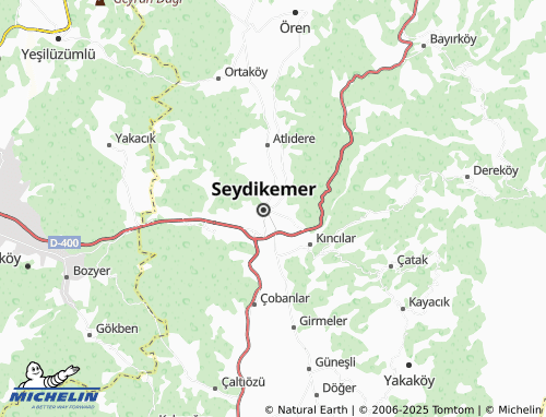 MICHELIN Cumhuriyet map - ViaMichelin