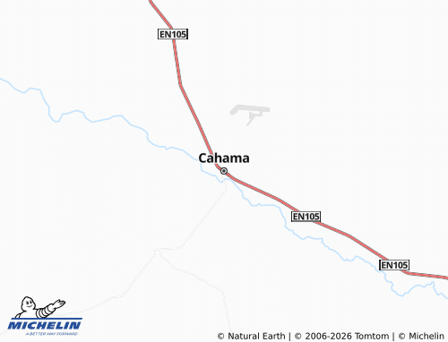Carte MICHELIN Cahama - ViaMichelin