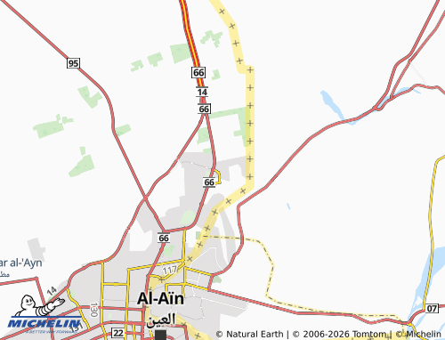 MICHELIN Al Fou'ah map - ViaMichelin
