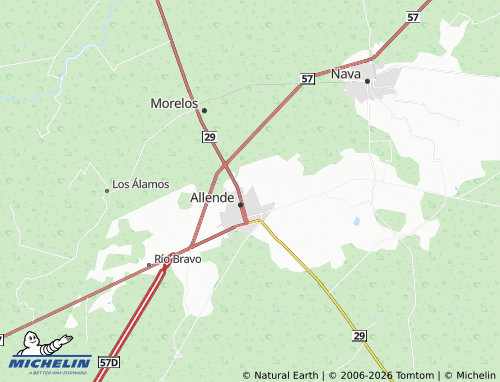 Mappa MICHELIN Ejidal - ViaMichelin
