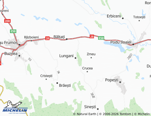Mappa MICHELIN Lungani - ViaMichelin
