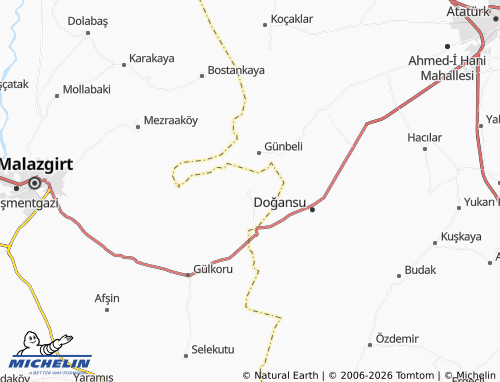 MICHELIN Örenşar map - ViaMichelin