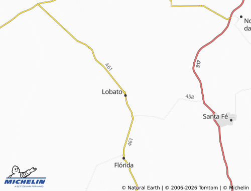 Carte MICHELIN Lobato - ViaMichelin