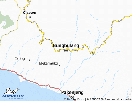 Carte MICHELIN Bungbulang - ViaMichelin