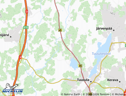 Mapa MICHELIN Nummi - ViaMichelin