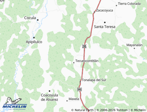 MICHELIN Sasamulco map - ViaMichelin