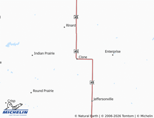 Mapa MICHELIN Cisne - ViaMichelin