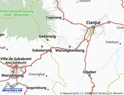 MICHELIN Songgom map - ViaMichelin