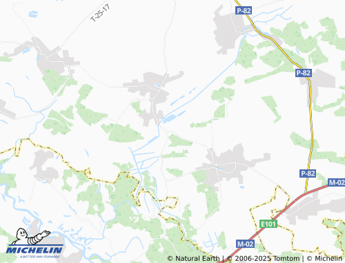 MICHELIN Nakot map - ViaMichelin