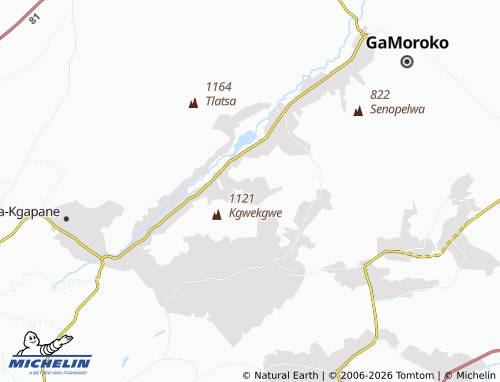 MICHELIN-Landkarte Ga-Modjadji - ViaMichelin