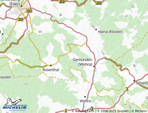 Mappa MICHELIN Lehnhausen - ViaMichelin