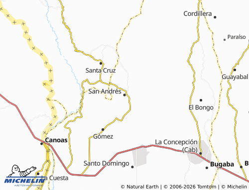 MICHELIN-Landkarte San Andrés - ViaMichelin