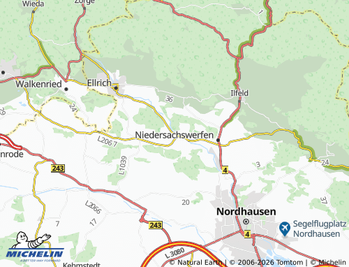 Mappa MICHELIN Woffleben - ViaMichelin