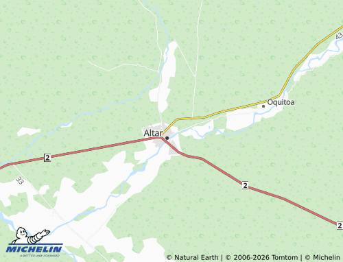 MICHELIN Las Lomas map - ViaMichelin