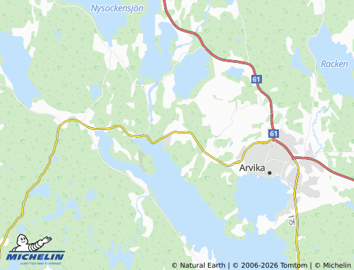Mappa MICHELIN Jössefors - ViaMichelin