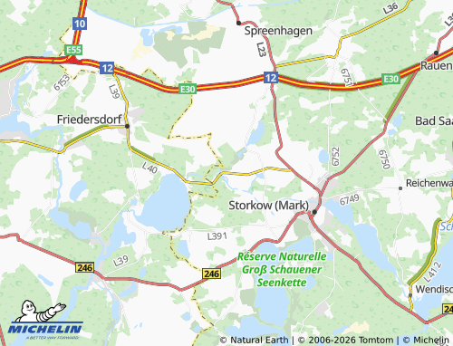 Kaart MICHELIN Kummersdorf - ViaMichelin