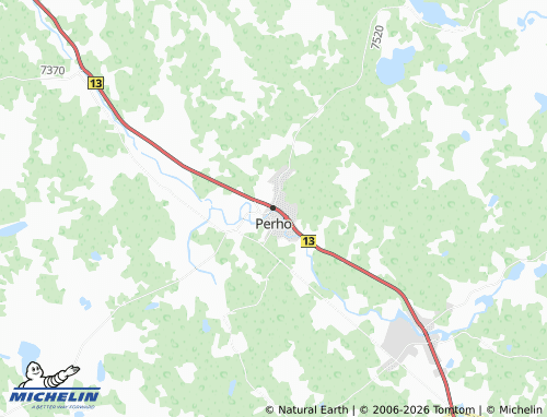 Carte MICHELIN Perho - ViaMichelin