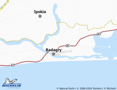 MICHELIN Ibereko map - ViaMichelin