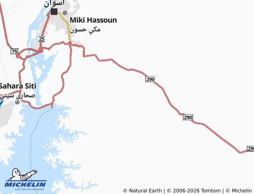 MICHELIN-Landkarte al-Snqara - ViaMichelin