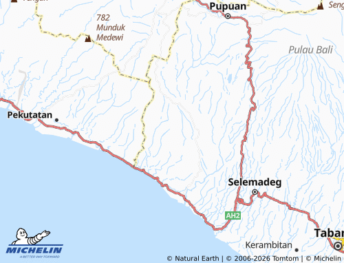 Mapa MICHELIN Mundeh Kauh - ViaMichelin