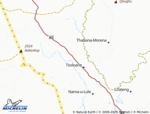 MICHELIN-Landkarte Ha Ramathe - ViaMichelin