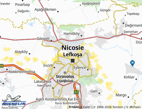 Mappa MICHELIN Arabahmet - ViaMichelin