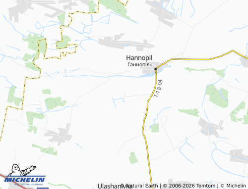 MICHELIN Khorostok map - ViaMichelin