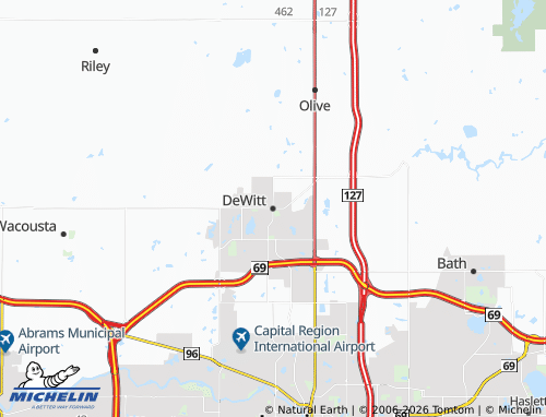 Mappa MICHELIN DeWitt - ViaMichelin