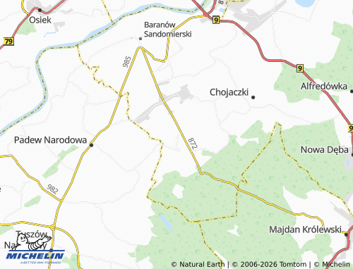MICHELIN Knapy map - ViaMichelin