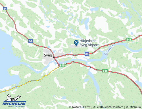 Mappa MICHELIN Nilsvallen - ViaMichelin