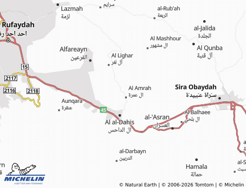 MICHELIN-Landkarte Al al-Sawad - ViaMichelin
