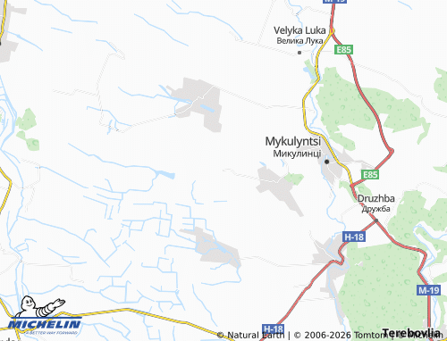 Mappa MICHELIN Dvorichchia - ViaMichelin