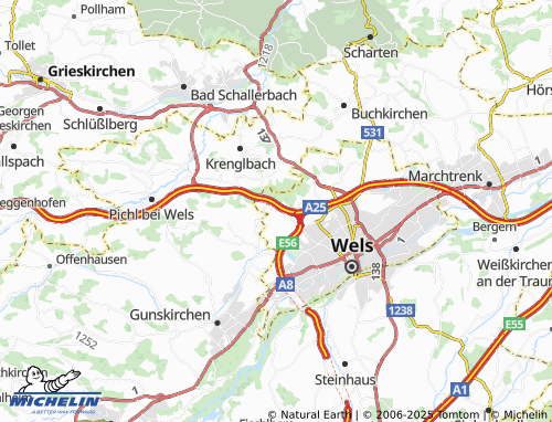 MICHELIN-Landkarte Oberthan - ViaMichelin