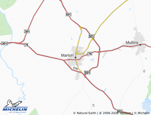Carte MICHELIN Marion - ViaMichelin