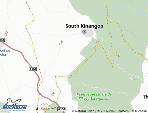 MICHELIN Mukeo map - ViaMichelin