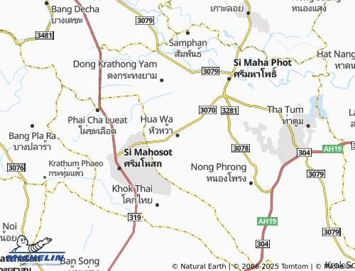 MICHELIN Hua Wa map - ViaMichelin