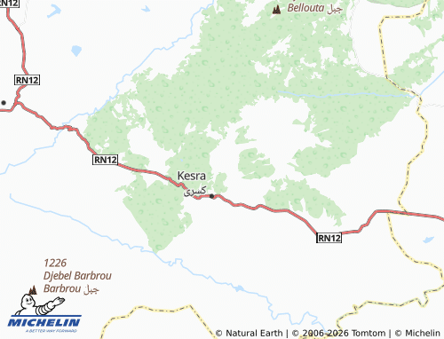 Mappa MICHELIN Kisra al-Olya - ViaMichelin