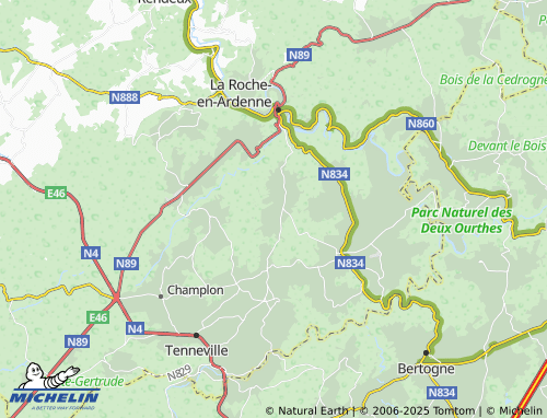 Carte MICHELIN Lavaux - ViaMichelin